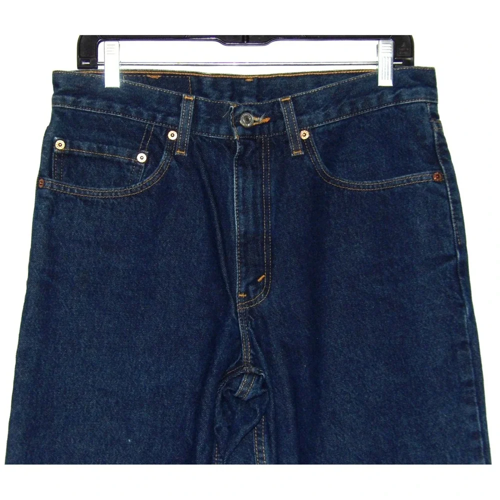 Levi's Vintage Y2K 100% Cotton 550 Relaxed Fit Made in USA Jeans Men's 32 X 34